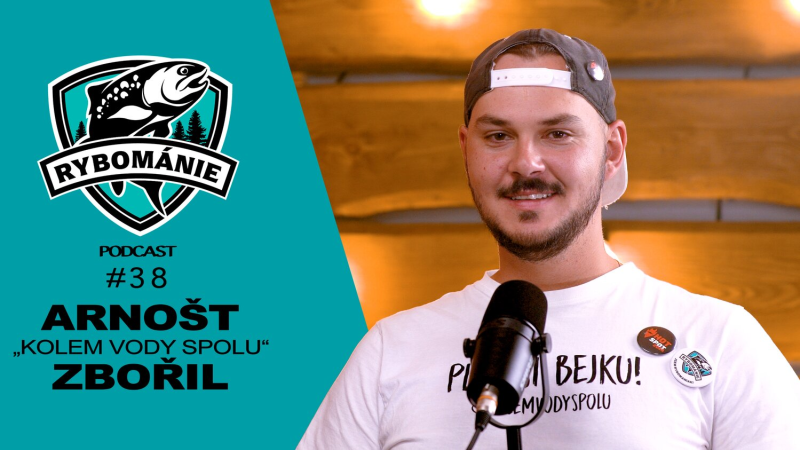 Obrázek epizody RYBOMÁNIE podcast #38 - Arnošt ,,Kolem vody spolu" Zbořil - ,,Byl jsem masařka jak sviňa"