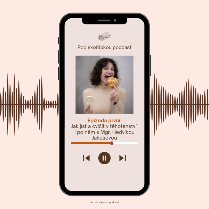 Obrázek epizody Jak jíst a cvičit v těhotenství a po něm s nutriční terapeutkou a osobní trenérkou Mgr. Hedvikou Jakešovou