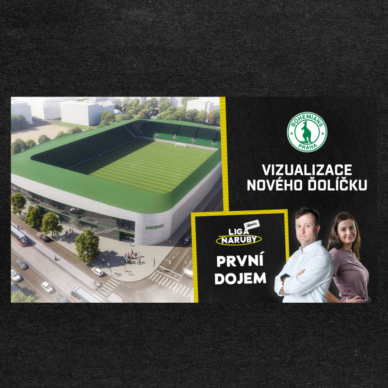 Obrázek epizody Jak bude vypadat nový stadion Bohemians a čím bude specifický? | První dojem