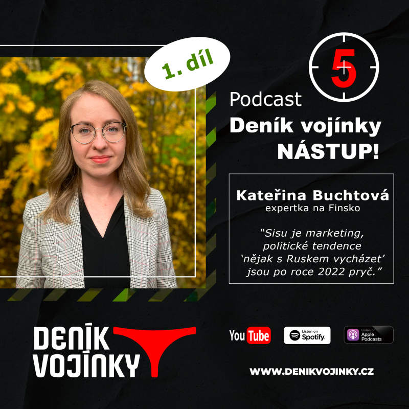 Obrázek epizody NÁSTUP! (5): Expertka na Finsko Kateřina Buchtová: Sisu je marketing, politické tendence "nějak s Ruskem vycházet" jsou po roce 2022 pryč
