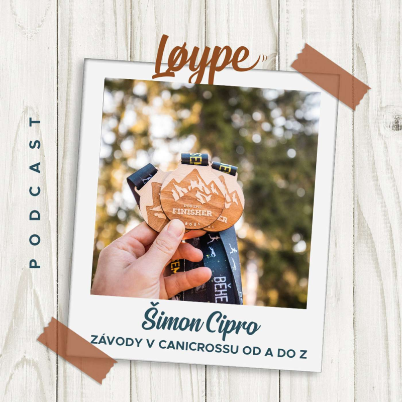 Obrázek epizody 44 | Závody v canicrossu od A do Z | Šimon Cipro z Běhejsepsem.cz