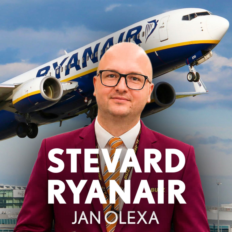 Obrázek epizody Stevard Ryanair | Pohled do zákulisí největšího dopravce v Evropě | Jan Olexa