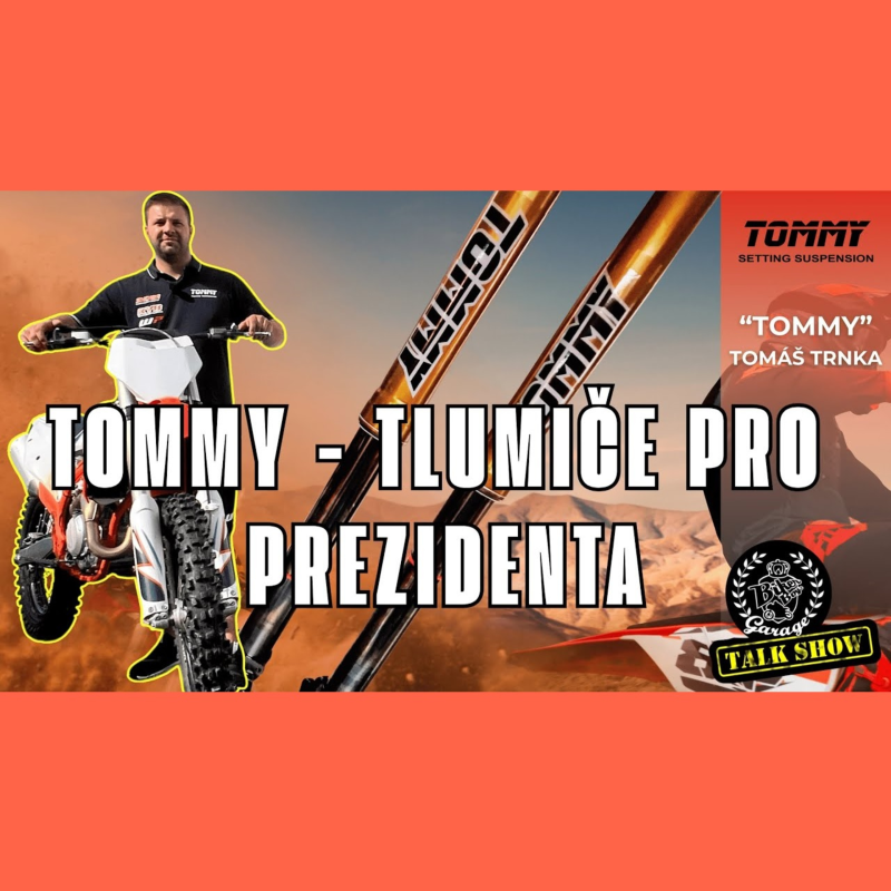 Obrázek epizody #15 TOMMY Suspension - Tomáš Trnka | Dělá tlumiče i pro prezidenta!
