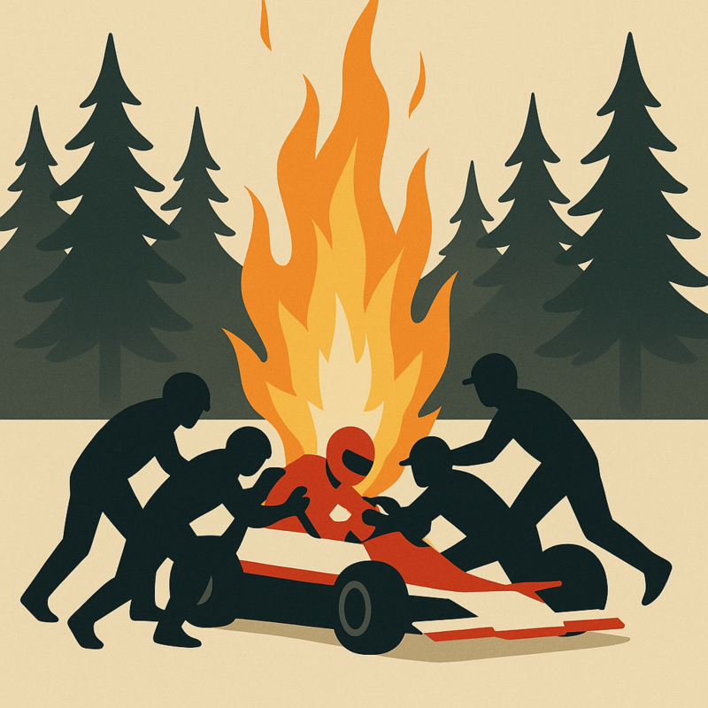 Obrázek epizody 24. NIKI LAUDA | Příběh muže, který se vrátil z pekla a stal se legendou