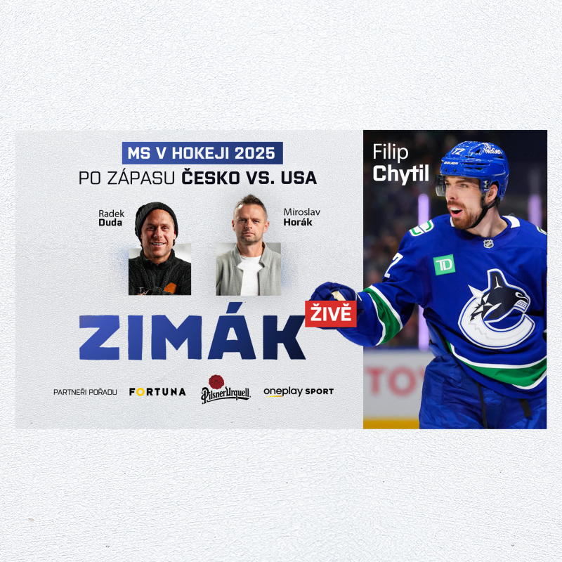 Obrázek epizody Zimák ŽIVĚ s Chytilem a Dudou |  Amerika ukázala na rozdíl mezi hráči z NHL a Evropy