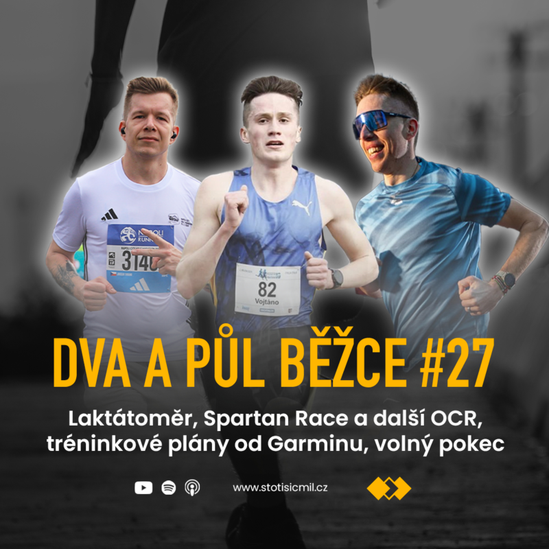 Obrázek epizody Dva a půl běžce #27: Laktátoměr, Spartan Race a další OCR, tréninkové plány od Garminu, volný pokec