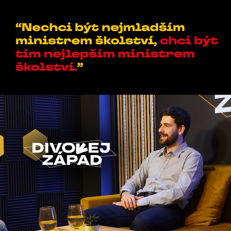 Obrázek epizody #136 Matěj Brzica - “Chci být tím nejlepším ministrem školství.”