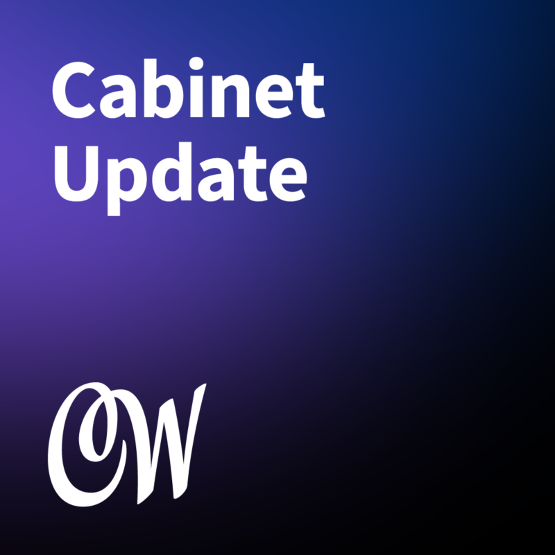 Obrázek epizody O čem je Cabinet Update