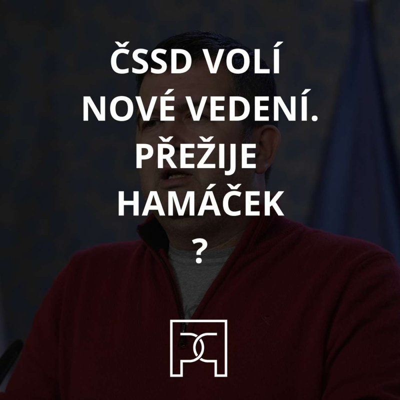 Obrázek epizody Politická rychlovka - ČSSD volí nové vedení. Přežije Hamáček?