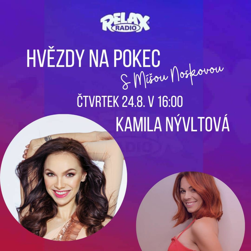 Obrázek epizody Hvězdy na pokec - Kamila Nývltová - česká zpěvačka