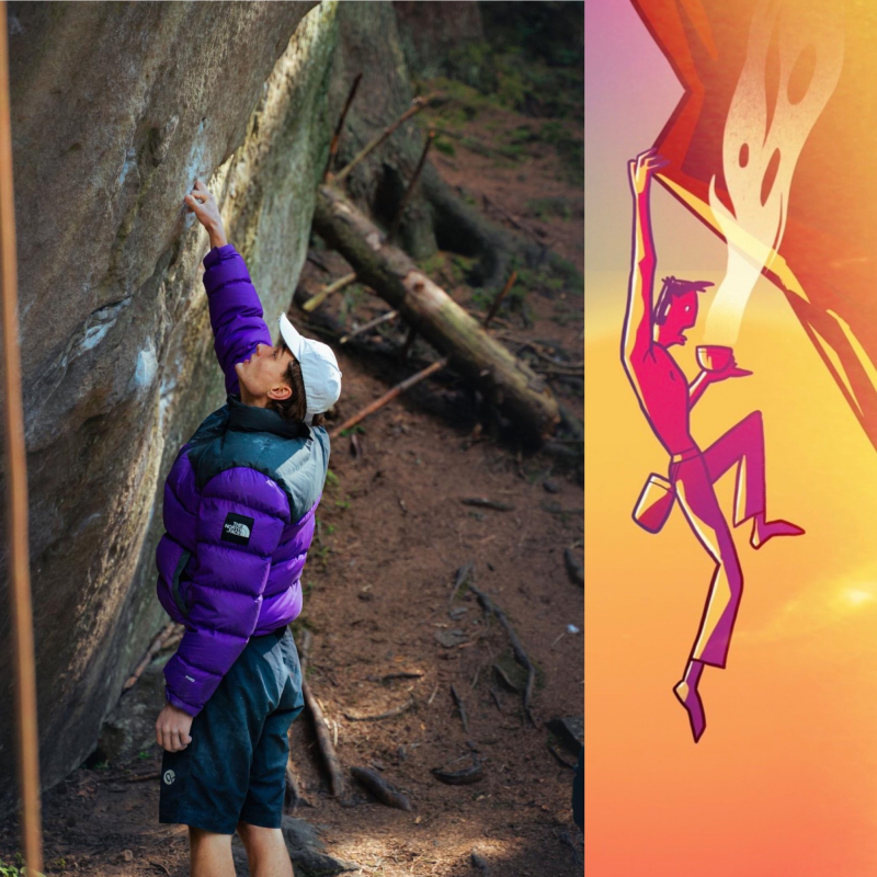 Obrázek epizody 77. díl Nadzemí: Lukáš Mokroluský – Světový pohár, Action Directe a cesta k elitnímu lezení