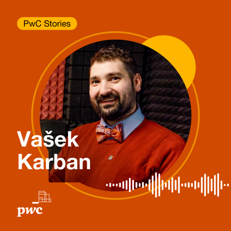 Obrázek epizody Málem se stal mnichem. Dnes klienty učí porozumět, jaký příběh vyprávějí čísla | PwC Stories