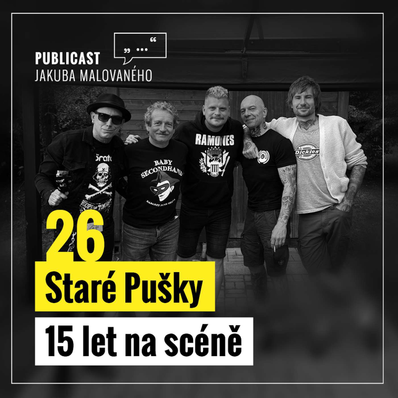 Obrázek epizody Publicast #26: Staré Pušky | 15 let na scéně