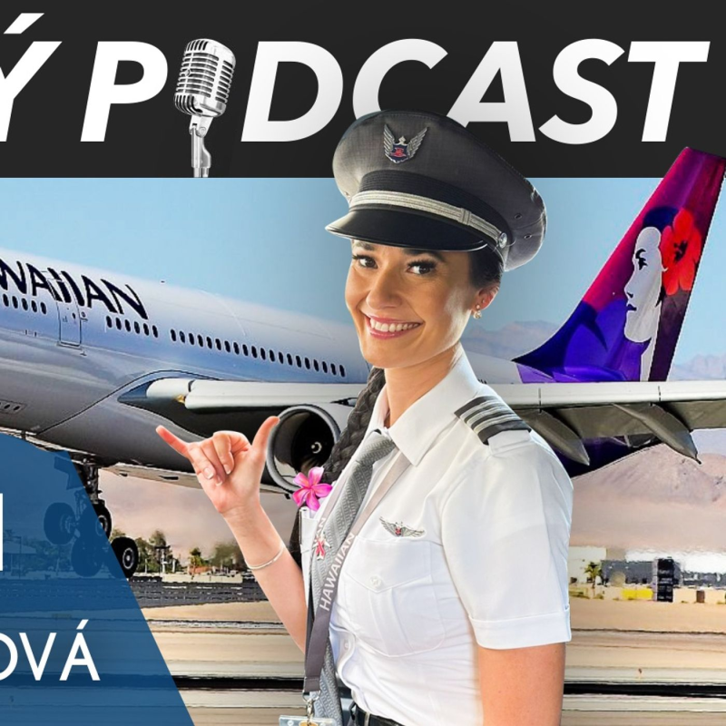 Obrázek epizody Pilotka Hawaiian Airlines - Veronika Benšová - Airbusu A330