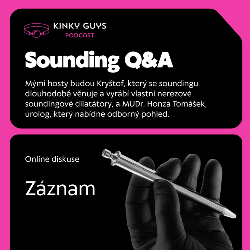 Obrázek epizody 123: SOUNDING Q&A S KRYŠTOFEM A HONZOU TOMÁŠKEM – ZÁZNAM Z 2.9.2026