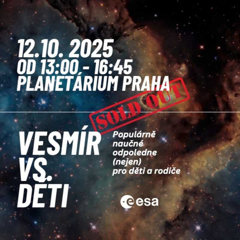 Obrázek epizody Pozvánka na setkání v planetáriu Praha (vyprodáno)*