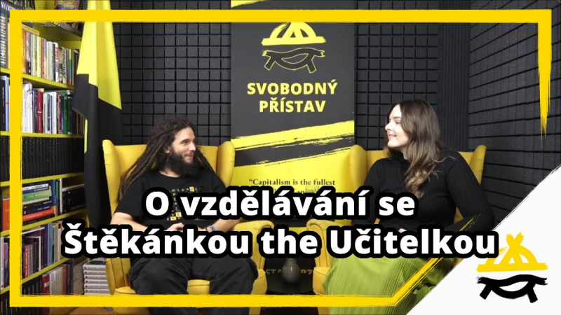 Obrázek epizody Studio Svobodného přístavu: O vzdělávání se Štěkánkou the Učitelkou