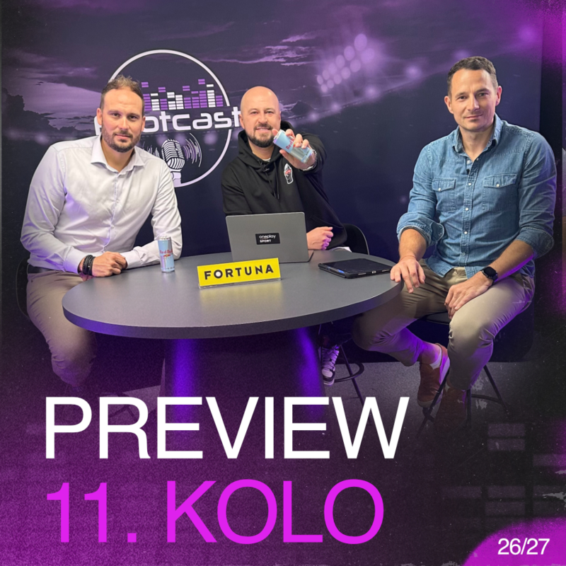 Obrázek epizody Překvapí Hradec Slavii? Šlágr Baník vs Sparta a Svědík zpět na Slovácku | FOOTCAST PREVIEW 11. KOLO
