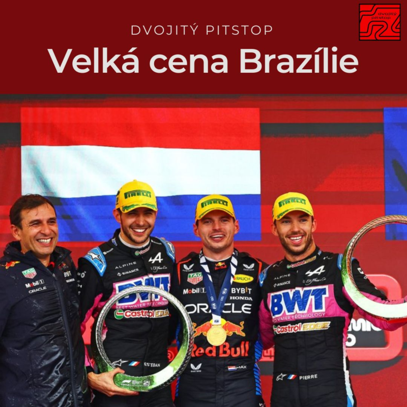 Obrázek epizody Verstappen kouzlil v Brazílii. Alpine na pódiu a zklamání Norrise