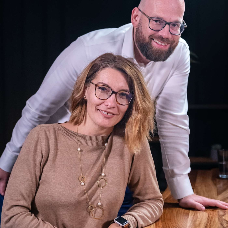 Obrázek epizody Michaela a Tomáš Kačena ~ Manželský i manažerský pár v čele onlinu Burdy