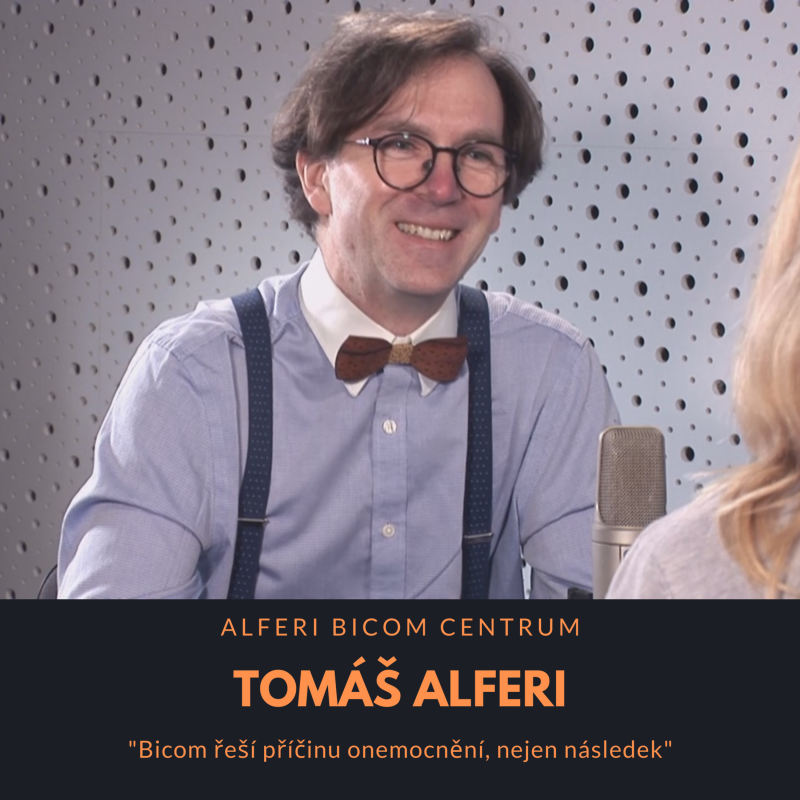 Obrázek epizody Tomáš Alferi – Alferi Bicom Centrum: Bicom řeší příčinu onemocnění, nejen následek