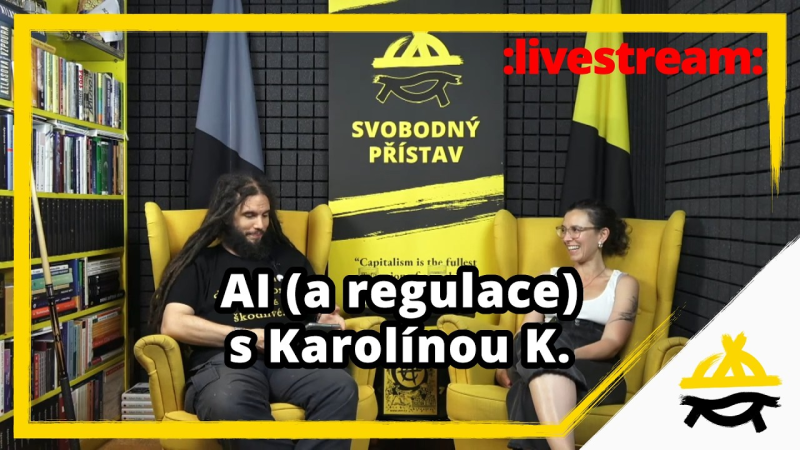 Obrázek epizody Studio Svobodného přístavu: AI (a regulace) s Karolínou K.