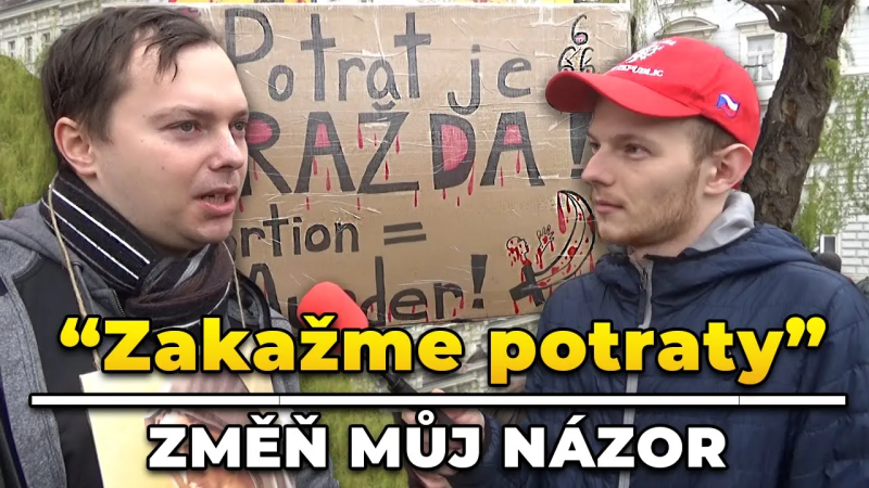 Obrázek epizody Debata na DEMONSTRACI proti potratům (ZASAHUJE POLICIE!!!)