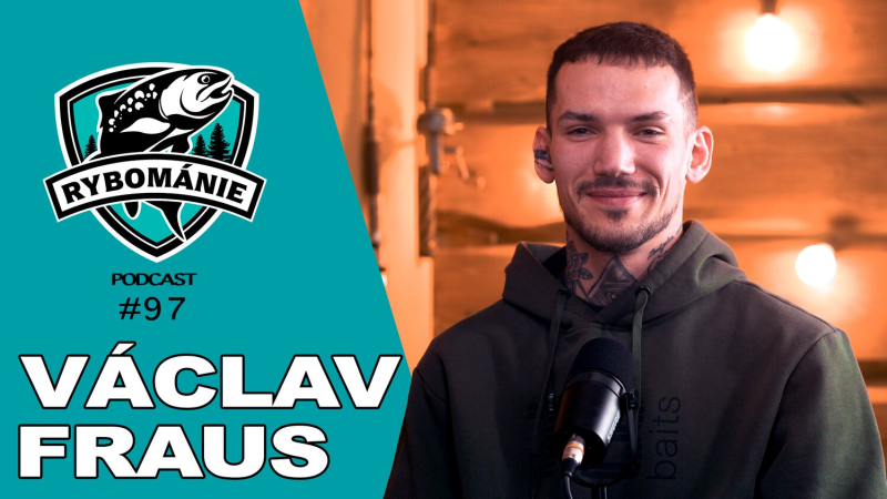 Obrázek epizody O lovu kaprů během krátké vycházky a kaprařině obecně. Václav Fraus v podcastu #97