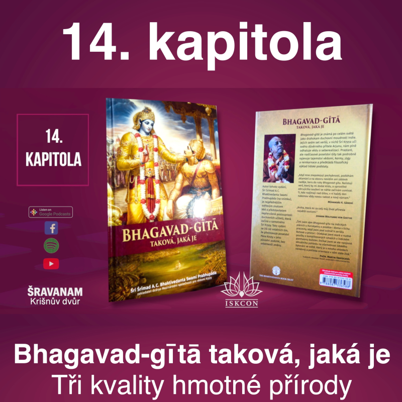 Obrázek epizody 14. kapitola Bhagavad-gītā taková, jaká je - Tři kvality hmotné přírody