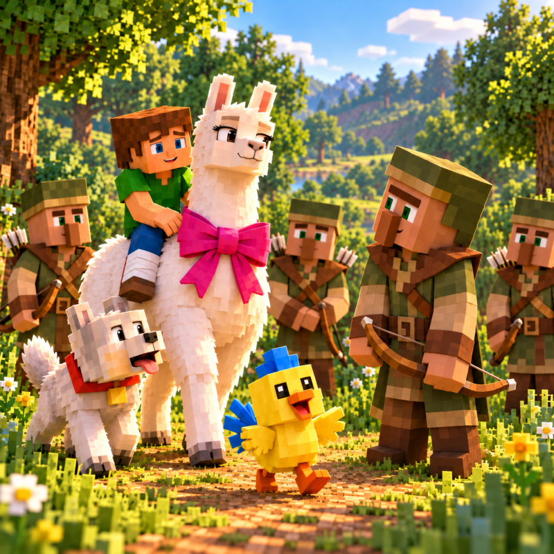 Obrázek epizody Kapitolu 94 - Hlídka, která čekala na cestě | Karlíkovy minecraftické pohádky (Kniha 2)