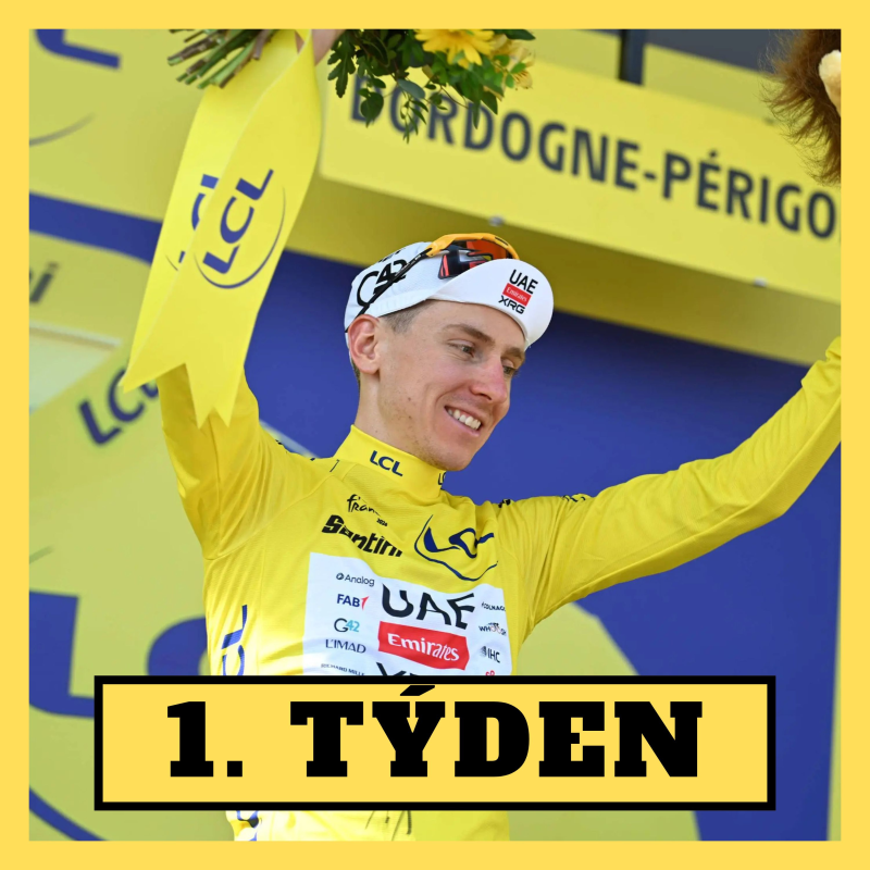 Obrázek epizody POGAČAR vede. PÓDIUM je ale otevřené | 1. týden TOUR DE FRANCE 2026