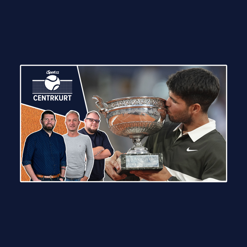 Obrázek epizody Centrkurt | Alcaraz ve stopách Nadala, Sinnerův táta při finále vařil. Sabalenková v Paříži dál čeká