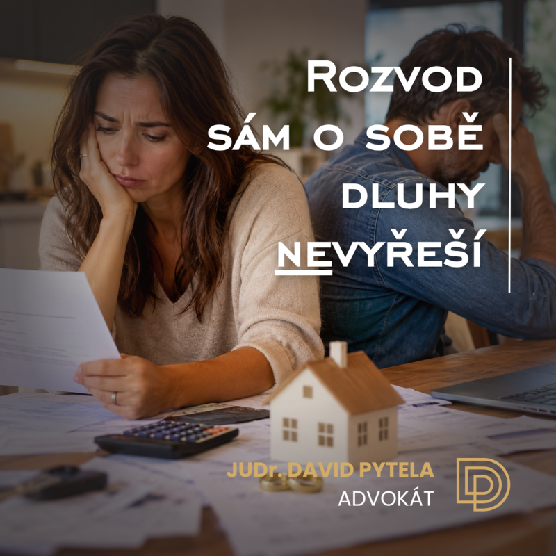 Obrázek epizody 125: Rozvod sám o sobě dluhy nevyřeší