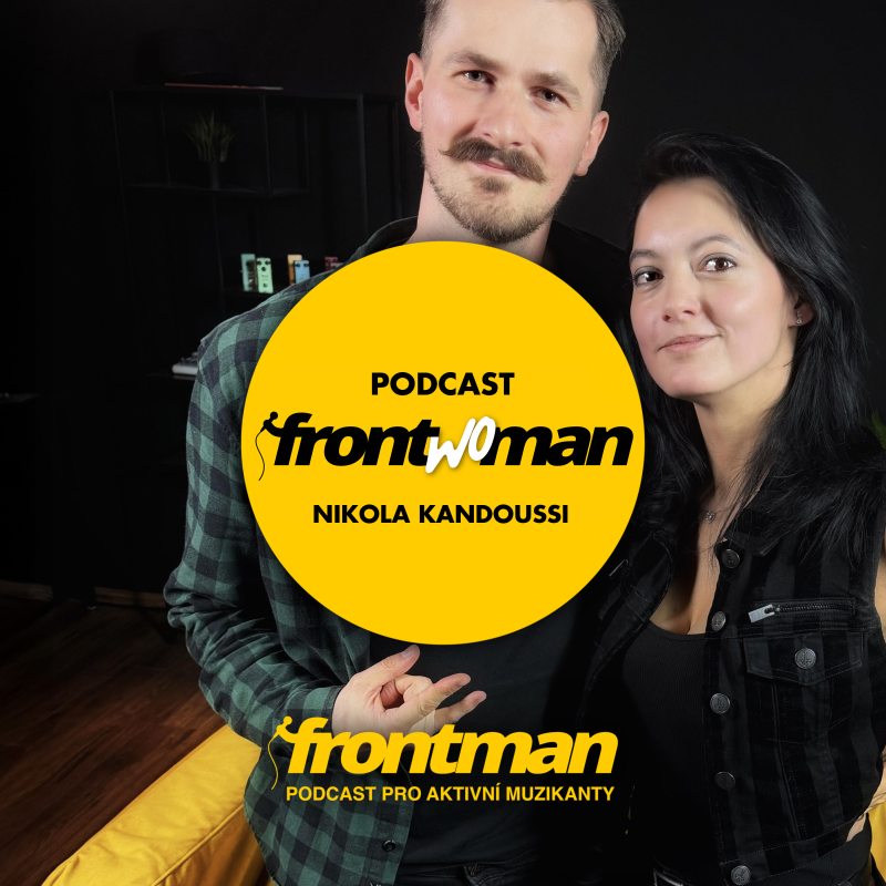 Obrázek epizody Kouzlo studiové práce // Martin „Holly“ Hollandr & Nikola Kandoussi // Podcast Frontwoman #12