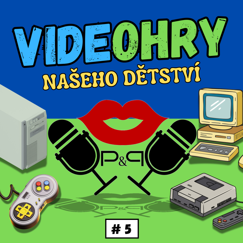 Obrázek epizody #5 VIDEOHRY NAŠEHO DĚTSTVÍ- vraťte se s námi do dob kabelových ovladačů 🎮