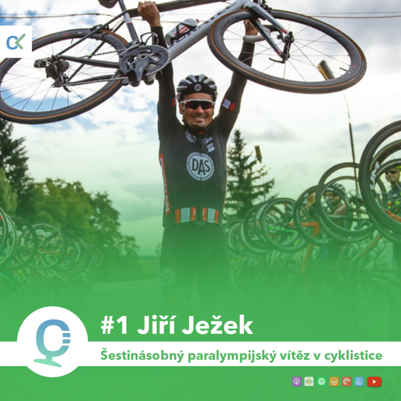 Obrázek epizody #1 Jiří Ježek: Nejúspěšnější hendikepovaný cyklista historie a (ne)moderátor