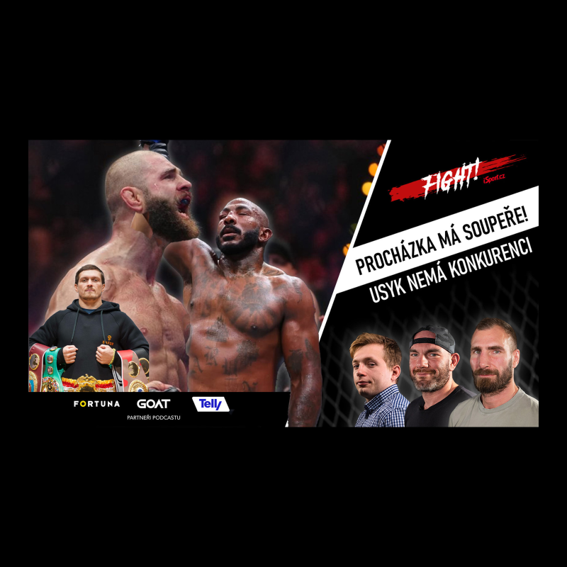 Obrázek epizody Procházkův zápas o titulovou šanci. Jak Brichta chyboval? Usyk je nejlepší v historii | Fight!