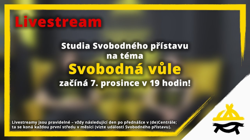 Obrázek epizody Studio Svobodného přístavu: Svobodná vůle