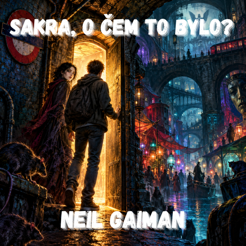 Obrázek epizody 85. Neil Gaiman - Pod městem je další svět (Nikdykde)