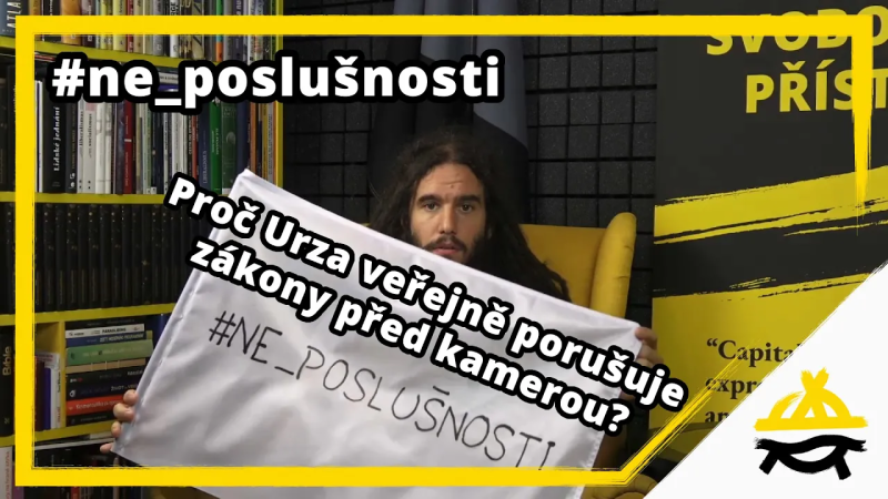 Obrázek epizody #ne_poslušnosti: Proč Urza veřejně porušuje zákony před kamerou?