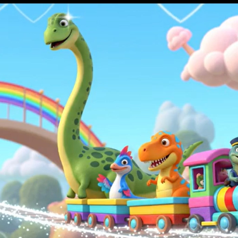 Obrázek epizody #20 Dino dobrodružství: Kouzelný dinosauří vlak!🚂