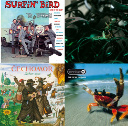 Obrázek epizody Novej Konektor začne Iggyho pták. Dáme si trochu toho českého bizárku, zvedneme si náladu novou deskou Black Keys a popijeme s Čechomorem.