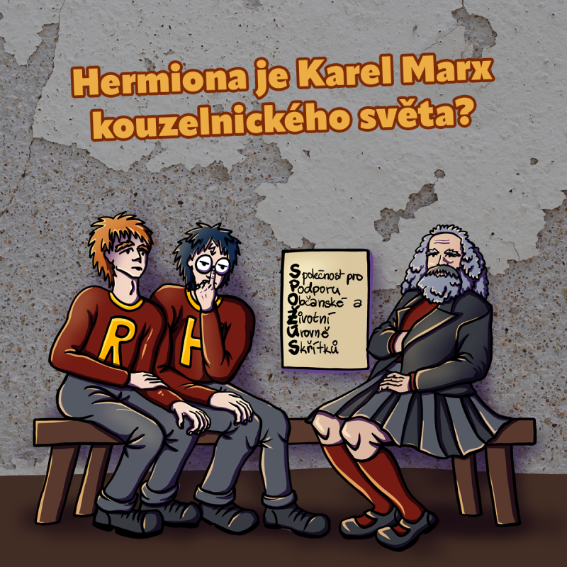 Obrázek epizody Hermiona je Karel Marx kouzelnického světa? (S4E14-2)