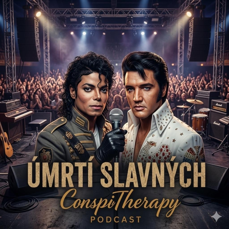 Obrázek epizody ÚMRTÍ SLAVNÝCH: Mohli M. Jackson a Elvis Presley předstírat smrt? | #13 ConspiTherapy