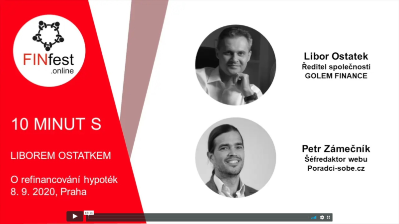Obrázek epizody 10 minut s Liborem Ostatkem… o refinancování hypoték