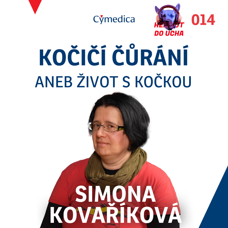 Obrázek epizody #14 - Kočičí čůrání pod kontrolou aneb život s kočkou nemusí být pro kočku - MVDr. Simona Kovaříková