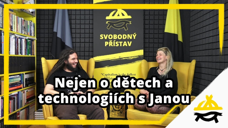 Obrázek epizody Studio Svobodného přístavu: Nejen o dětech a technologiích s Janou