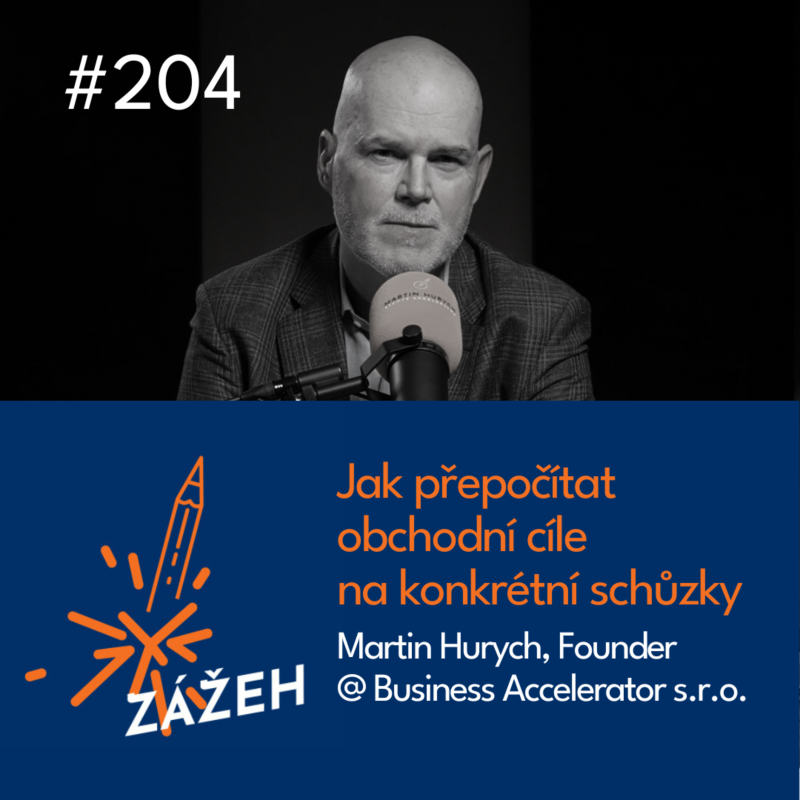 Obrázek epizody #204 | Martin Hurych | Jak přepočítat obchodní cíle na konkrétní schůzky