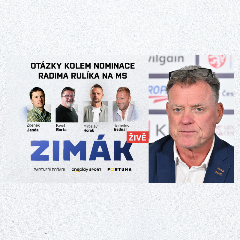 Obrázek epizody Zimák ŽIVĚ | Měli jet na MS Zábranský s Postavou? Divné věci na MS osmnáctek