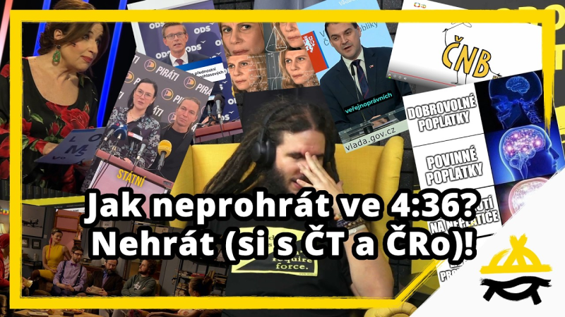 Obrázek epizody Studio Svobodného přístavu: Jak neprohrát ve 4:36? Nehrát (si s ČT a ČRo)!